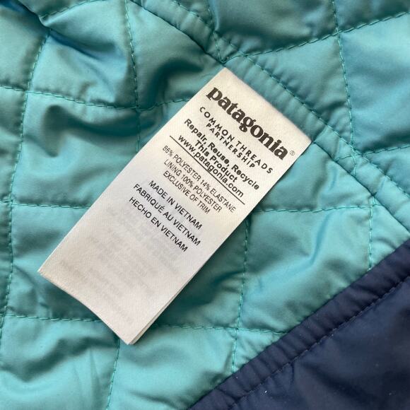 Patagonia Sidesend Parka Women Size XS Insulated Waterproof Mid-thigh Coat - Picture 9 of 11